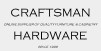 Craftsman hinges | Craftsmanhardware.com online supplier quality cabinetry furniture hardware since 1999